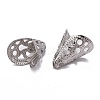 Tarnish Resistant Apetalous 316 Surgical Stainless Steel Cone Bead Caps LS-STAS-M257-02-3