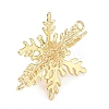 Brass Links Connector Charms KK-G601-06G-02-2
