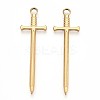 Ion Plating(IP) 304 Stainless Steel Pendants X-STAS-N098-135LG-1