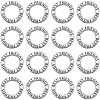 20Pcs Tibetan Style Alloy Linking Rings TIBE-SC0001-96-1