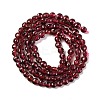 Natural Garnet Beads Strands G-F770-B02-01-3