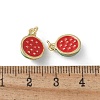 Brass Enamel Charms KK-D336-06G-01-3