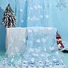 2M Polyester Snowflake Mesh Fabrics DIY-WH0622-388A-4