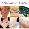 200Pcs 10 Colors Synthetic Imperial Jasper Dyed Beads G-TA0002-49-8
