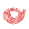 Cherry Quartz Glass Beads Strands G-T138-59-2