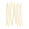 Brass Flat Head Pins X-HP5.0cmCY-G-1