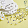 30Pcs 10 Styles Tibetan Style Alloy Pendants FIND-LP0001-60-3