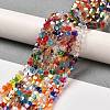 Transparent Electroplate Glass Beads Strands LS-GLAA-F029-2mm-A29-4