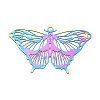 201 Stainless Steel Pendants STAS-B051-02RC-05-1