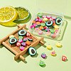 50Pcs 10 Style Handmade Polymer Clay Pendants CLAY-ZZ0001-002-5