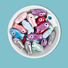40Pcs Handmade Porcelain Beads PORC-LT0001-06-6