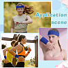 Polyester Elbow Sleeves and Headband AJEW-WH20010-49A-5