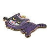 Printed Alloy Pendants ENAM-L042-02G-02-3