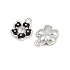 Alloy Enamel with Crystal Rhinestone Charms FIND-G093-01P-04-2
