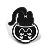 Cartoon Cat Enamel Pin JEWB-P032-D07-1