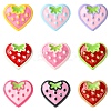 18Pcs 9 Colors Baking Paint Alloy Beads FIND-CJ0002-90-1