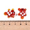 Handmade Lampwork Bumpy Beads Strands LAMP-T021-25H-4