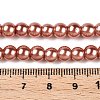 Baking Paint Pearlized Glass Pearl Round Bead Strands HY-Q003-6mm-50-A-2