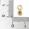 Ion Plating(IP) 304 Stainless Steel with Rhinestone Charms STAS-G351-18G-01-3
