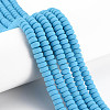 Handmade Polymer Clay Beads Strands LS-CLAY-N008-95-1