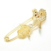 Alloy Glass Rhinestones Brooches LS-JEWB-G001-01-1