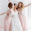 CRASPIRE 3Pcs 3 Style Crystal Rhinestone Wedding Bridal Belt AJEW-CP0001-67-6