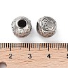 304 Stainless Steel Rhinestone European Beads STAS-A092-10C-P-3