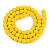 Opaque Glass Beads Strands GLAA-T032-P6mm-MD08-3