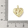 Brass Micro Pave Cubic Zirconia Pendants KK-K371-04G-3