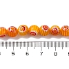 Handmade Millefiori Lampwork Beads Strands LAMP-G164-05D-4