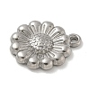 Anti-Tarnish 304 Stainless Steel Pendants STAS-Q334-25P-2