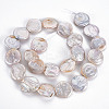 Natural Keshi Pearl Beads Strands PEAR-S018-04D-3