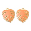 Brass Enamel Pendants KK-H755-01G-1