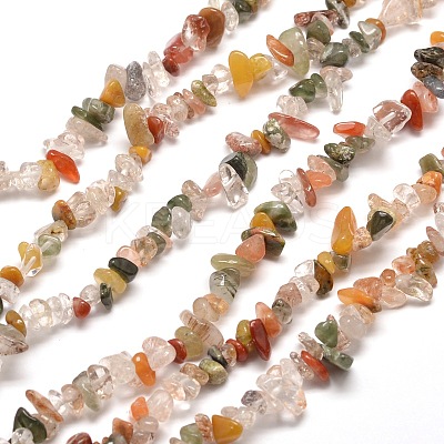 Natural & Synthetic Gemstone Chip Bead Strands G-M205-28-1