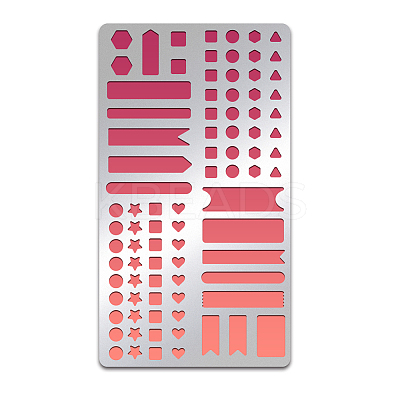 Stainless Steel Cutting Dies Stencils DIY-WH0242-261-1