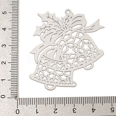Christmas Theme 201 Stainless Steel Pendants STAS-S147-07P-A-1