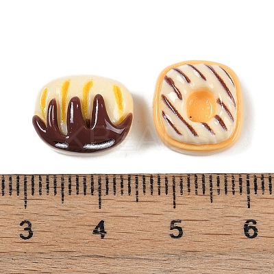Opaque Resin Imitaion Food Decoden Cabochons CRES-M036-02-1
