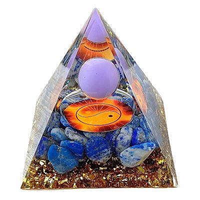 Orgonite Pyramid Resin Energy Generators PW-WG7AA97-02-1