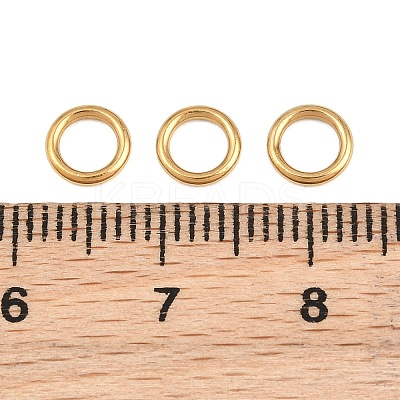 Ion Plating(IP) 304 Stainless Steel Closed Jump Rings STAS-G393-06G-06-1