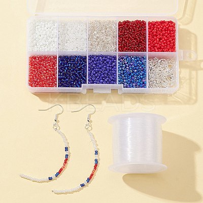 DIY Independence Day Earring Making Kit DIY-FS0004-56-1
