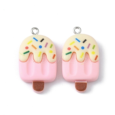 Opaque Resin Pendants RESI-CJC0011-26E-1
