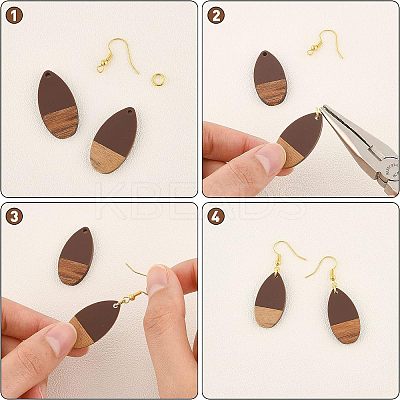 DIY Dangle Earring Making Kits DIY-OC0005-07-1