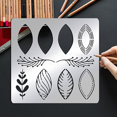 Stainless Steel Cutting Dies Stencils DIY-WH0279-131-1
