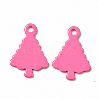 Spray Painted 201 Stainless Steel Charms STAS-G304-28C-1