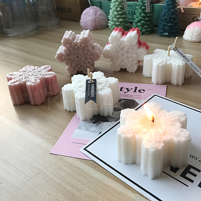 Christmas Theme DIY Candle Food Grade Silicone Molds CAND-PW0005-007-1