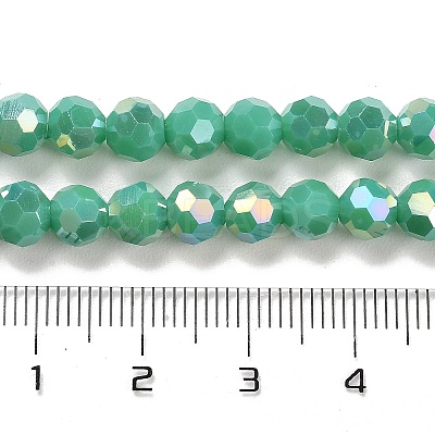 Opaque Glass Beads Stands EGLA-A035-P6mm-B13-1