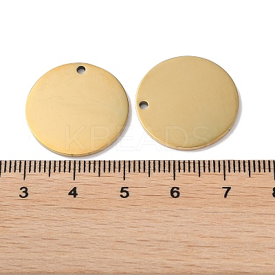 304 Stainless Steel Pendants STAS-Q308-09P-G-1