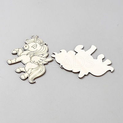 Unicorn Unfinished Wood Pieces WOOD-CJC0007-04F-1