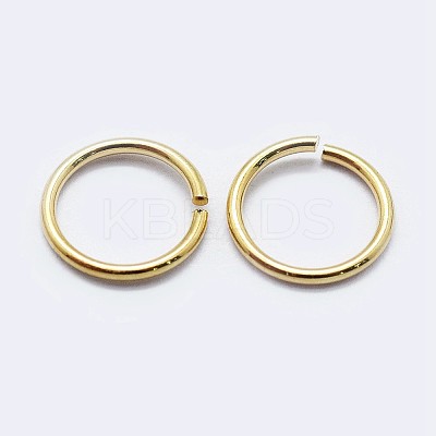 925 Sterling Silver Saw Cut Open Jump Rings STER-F036-02G-0.8x4mm-1