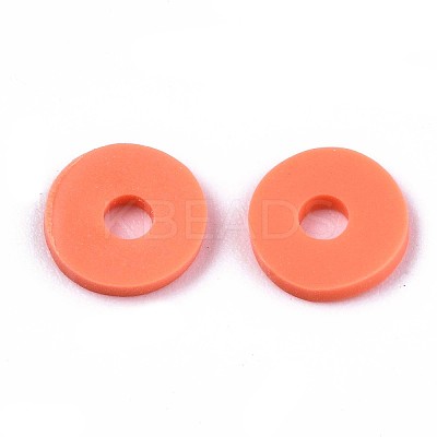 Handmade Polymer Clay Beads CLAY-Q251-6.0mm-55-1
